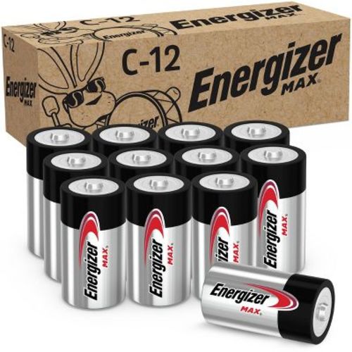 Energizer Max C Batteries - 12pk Alkaline Battery