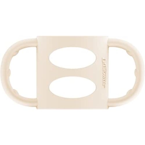 Dr. Brown’s® Milestones™ 100% Silicone Baby Bottle Handles, Narrow, Ecru, 1-Pack