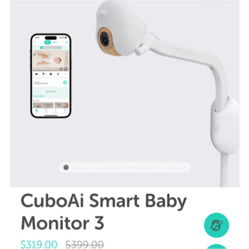 CuboAi Smart Baby Monitor 3