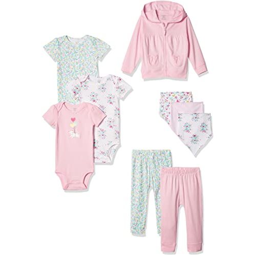 Carter's baby-girls 9-piece Basic Gift Set