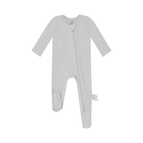Okayinn BubblePanda Rayon Made From Bamboo Baby Pajamas Baby Clothes for Boys Girls Unisex Zip-Front Non-Slip Onesie Sleeper