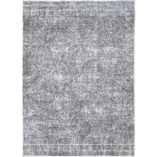 Contemporary Lauro Grey Rug 5x7 or 6x9