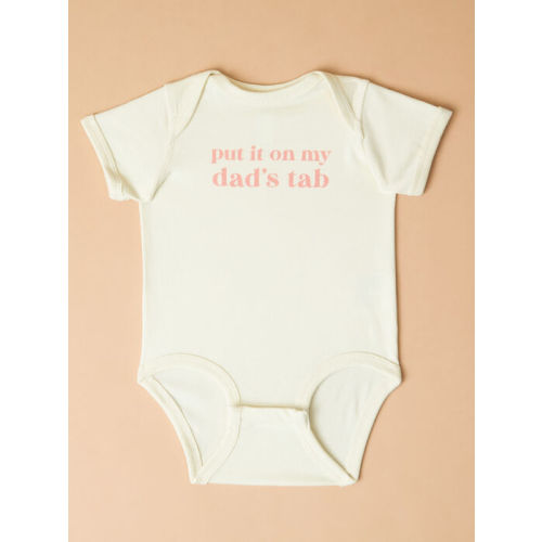 Put it on Dads Tab Bodysuit