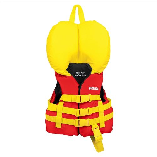 Airhead Infant's General Purpose Life Jacket, Coast Guard Approved, 15-30 lbs