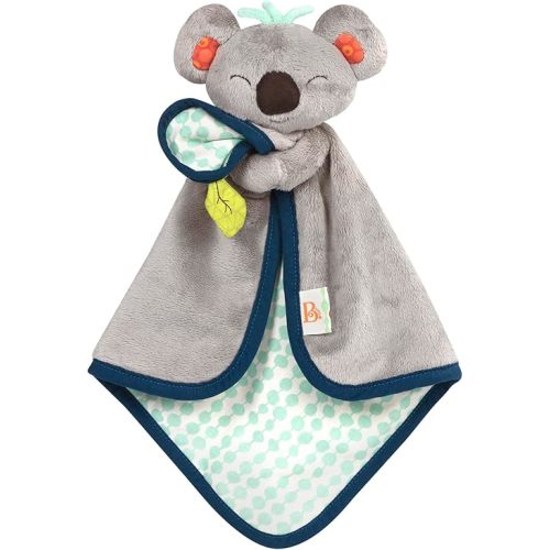 B. toys- B. baby – Koala Lovey – Plush Security Blanket – Stuffed Animal for Babies – Soft Baby Blankie – Newborn, 0 Snugglies - Fluffy Koko