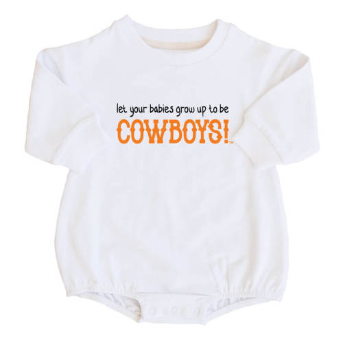 Oklahoma State University | OSU Graphic Sweatshirt Bubble Romper
