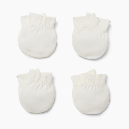 4 Pack Mittens - White