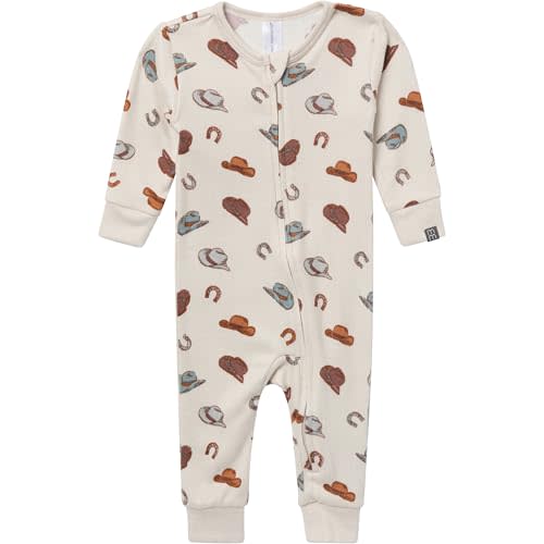 Modern Moments by Gerber baby-boys Hacci Footless Pajamas