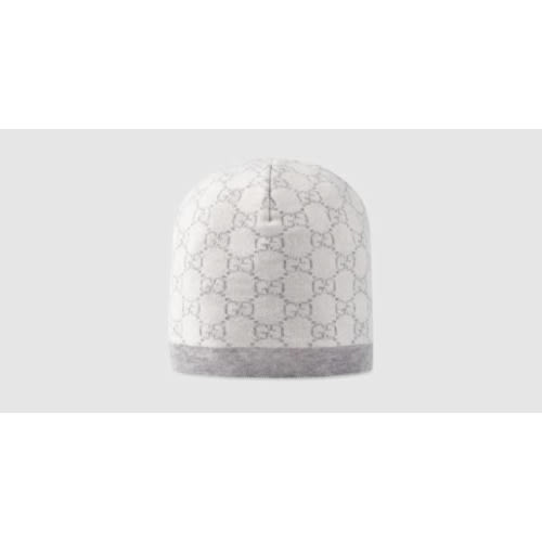 Baby GG pattern wool hat
