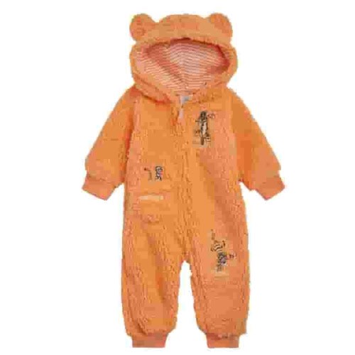 Disney Winnie the Pooh Tigger Newborn Baby Boys Zip Up Coverall Orange 3-6 Months