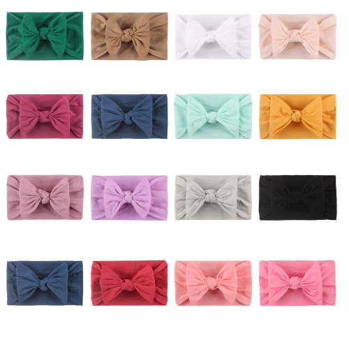 Hamky Hair Accessories,Hair Bows,16PCS Headband Hair Band Girls Baby Bow Kids Accessories Headwears Solid Headband,Hair Tools,Headbands Multicolor
