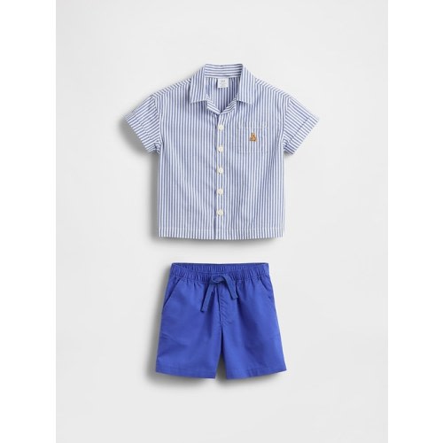Baby Poplin Outfit Set