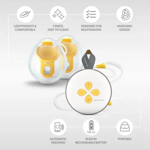 Medela Swing Maxi™ Hands-Free Double Electric Breast Pump | Baby Bunting AU