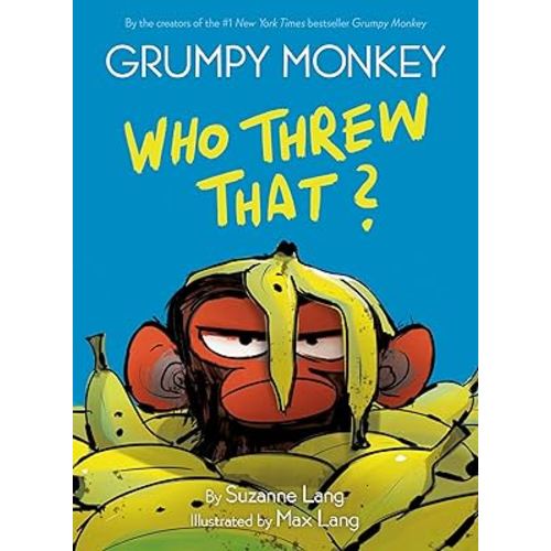 Grumpy Monkey Who Threw That?: A Graphic Novel (Grumpy Monkey Graphic Novels)