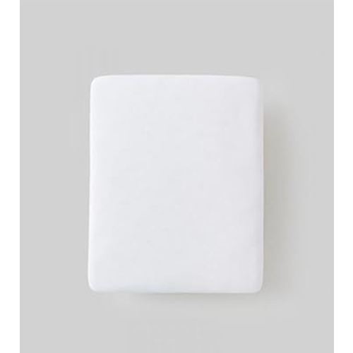 Silver Cross Slumber Fitted Sheet - Breathable, Ultra-Soft, Lightweight Sheet for Sensitive Baby Boys and Girls Skin - Elasticated Edge Standard Bassinet Mattress Sheet for Newborn (White)