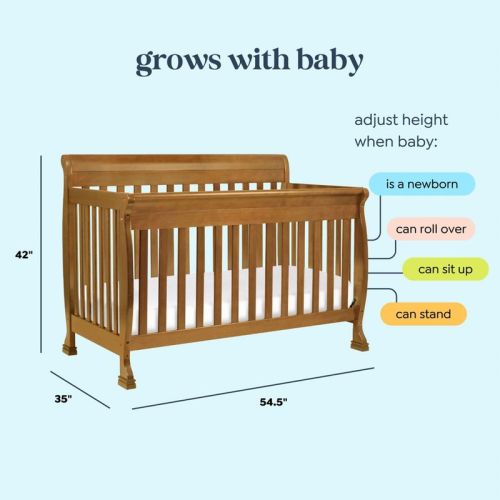 daVinci Kalani 4-in-1 Convertible Crib - Chestnut