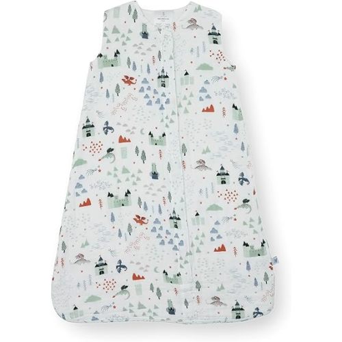 Little Unicorn Cotton Muslin Sleep Bag - Dragon Days (Small)