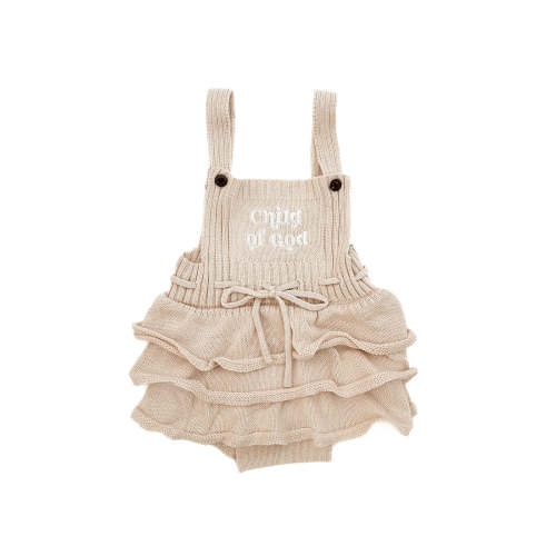 Knit Ruffled Child of God Dress – OUR HOUSE ABOVE