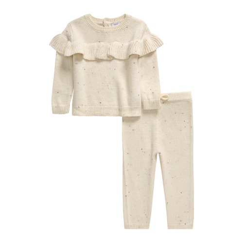 Flounce Sweater & Pants Set, 9M- Only a few left