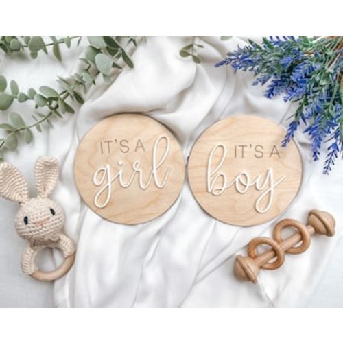 Surprise Gender Reveal Announcement Sign, Its A Girl Its A Boy Gender Photo Prop, Gender Reveal Sign for Hospital, Boy or Girl Gender Reveal - Etsy