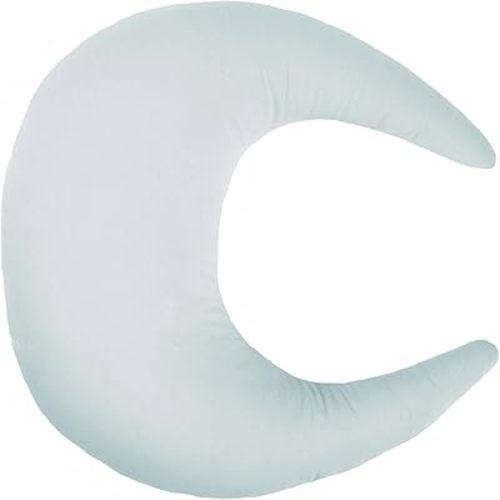 snuggle me Organic Nursing Pillow | Bottle & Breastfeeding Pillow with Organic Cotton Cover & Fiberfill, Machine Washable Feeding Pillow, Newborn Essentials Must Haves (Bluebell)