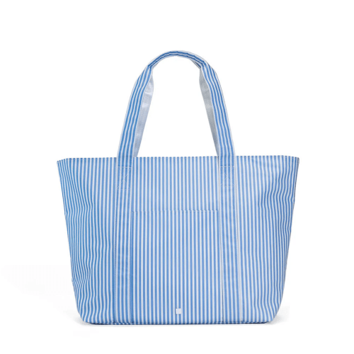Jumbo Tote, Chambray Pimlico Stripe