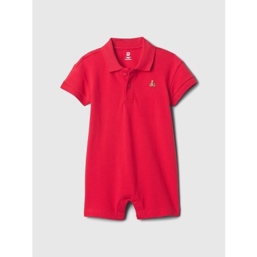 Baby Pique Polo Shorty