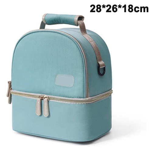Breastmilk Cooler Bag Double Layer , Nursing Mother Breast Pump Bag Backpack Double-layer back Thickened Breast Milk Fresh-keeping Mommy Bag Single Shoulder Mother and Baby Bag