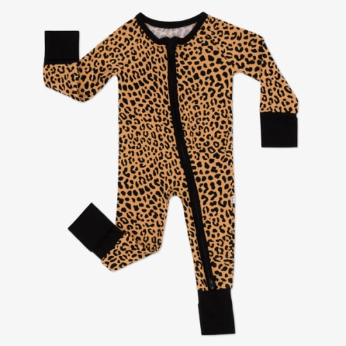 Little Sleepies ™ | Classic Leopard Zippy