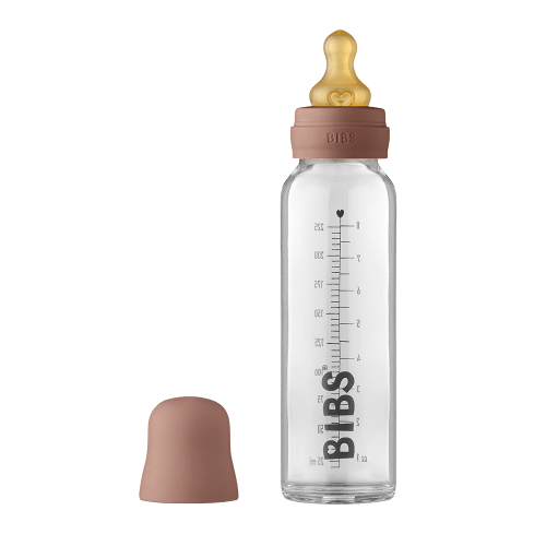Baby Glass Bottle Complete Set 225ml - Woodchuck