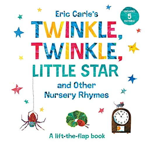 Eric Carle, Lift-The-Flap Book, Nursery Rhymes with Flaps, Baby