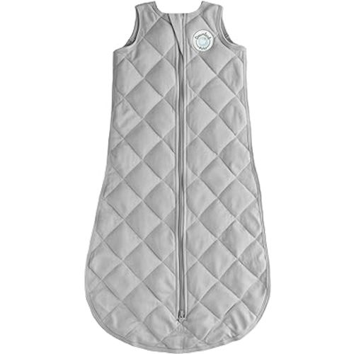 DREAMLAND BABY Weighted Sleep Sack, Ages 0-36 Months. 100% Cotton, Evenly Distributed Weight from Shoulders to Toes
