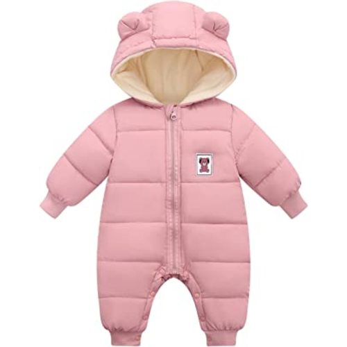 Cute Baby Boys Snowsuit New Born baby girls Winter Coat Toddler Clothes