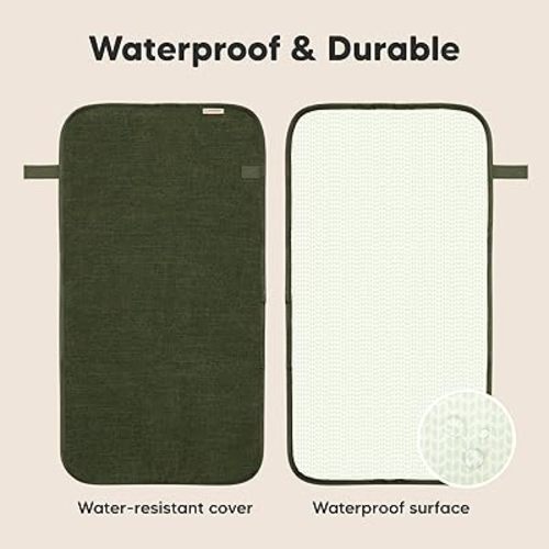 Portable Diaper Changing Pad (Dark Olive)