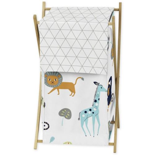 Sweet Jojo Designs Mod Jungle Laundry Hamper