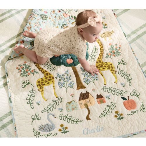 Rifle Paper Co. Storybook Baby Quilt/ Play Mat