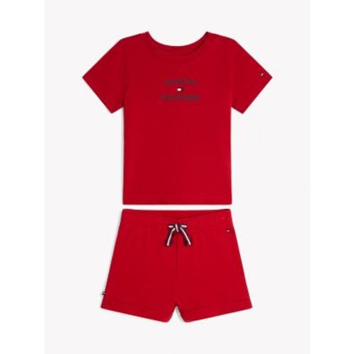 Babies' Logo Shirt and Short Set