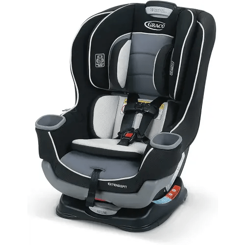 Graco Extend2Fit Convertible Car Seat, Ride Rear Facing Longer with Extend2Fit, Gotham