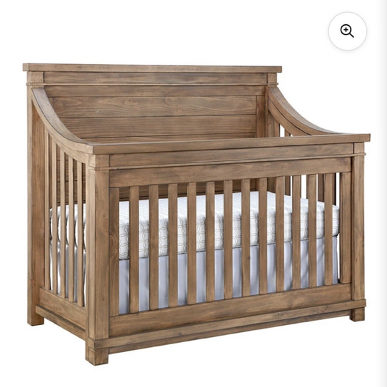 appleseed Rowan Flat Top Crib – Color: Sandwash