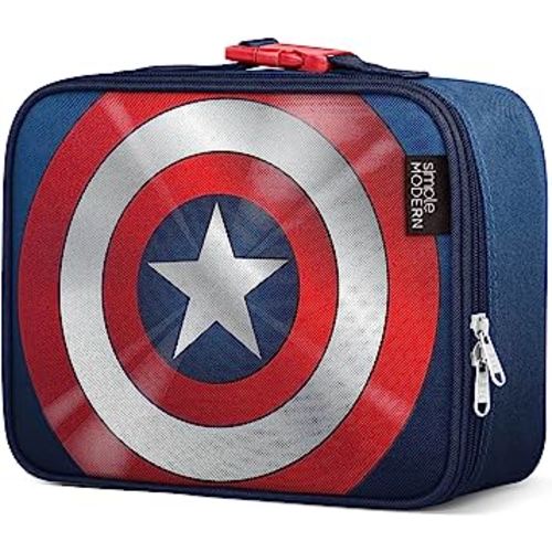 Simple Modern Marvel Kids Lunch Box for Toddler | Reusable Insulated Bag  for Girls, Boys Meal Containers for School | Hadley Collection | Avengers