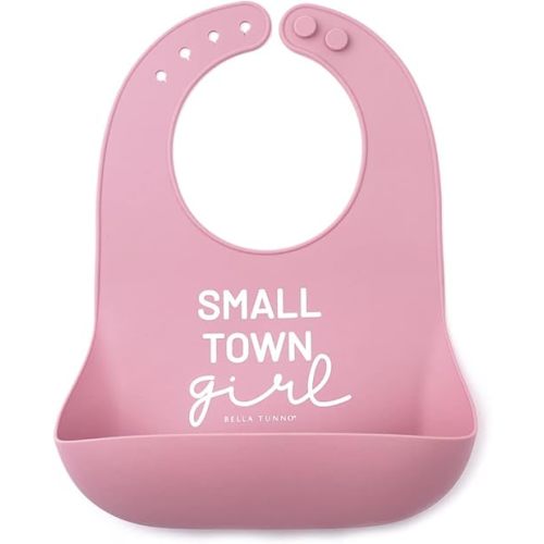Bella Tunno Wonder Bib – Silicone Baby Bib for Girls & Boys with Adjustable Neck, BPA Free Soft Silicone Bib, Easy to Clean