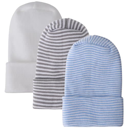 DRESHOW BQUBO Newborn Hospital Hat Infant Baby Hat Cap with Big Bow Soft Cute Knot Nursery Beanie