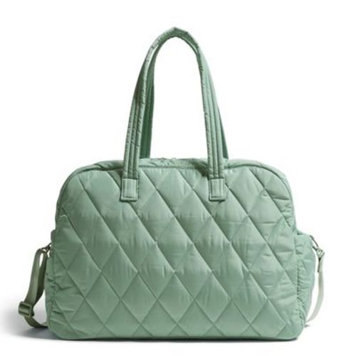 Vera Bradley Women's Outlet Ultralight Large Weekender Travel Bag Iris Orchid