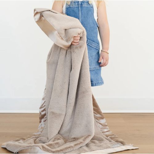 Saranoni Satin Border Receiving Blanket – Soft & Elegant Stylish | Saranoni