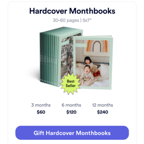 Chatbooks | Gift Monthly Photo Books