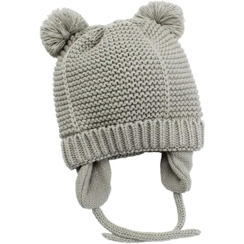 Baby Hat with Cute Earflap Warm Fleece Lining 0-36 Months Winter