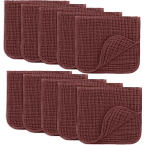 Muslin Burp Cloth for Baby, Pack of 10