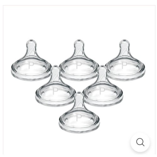Dr. Brown's Natural Flow Wide-Neck Baby Bottle Silicone Nipple
