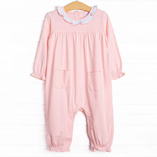 Lovely Lady Long Romper, Pink – Stitchy Fish