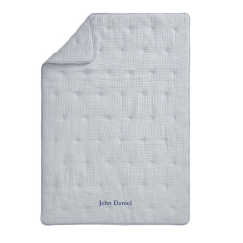 Cuddle Me Muslin Baby Quilt | Pottery Barn Kids